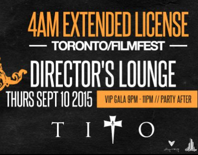 Directors Lounge| DJ Tito